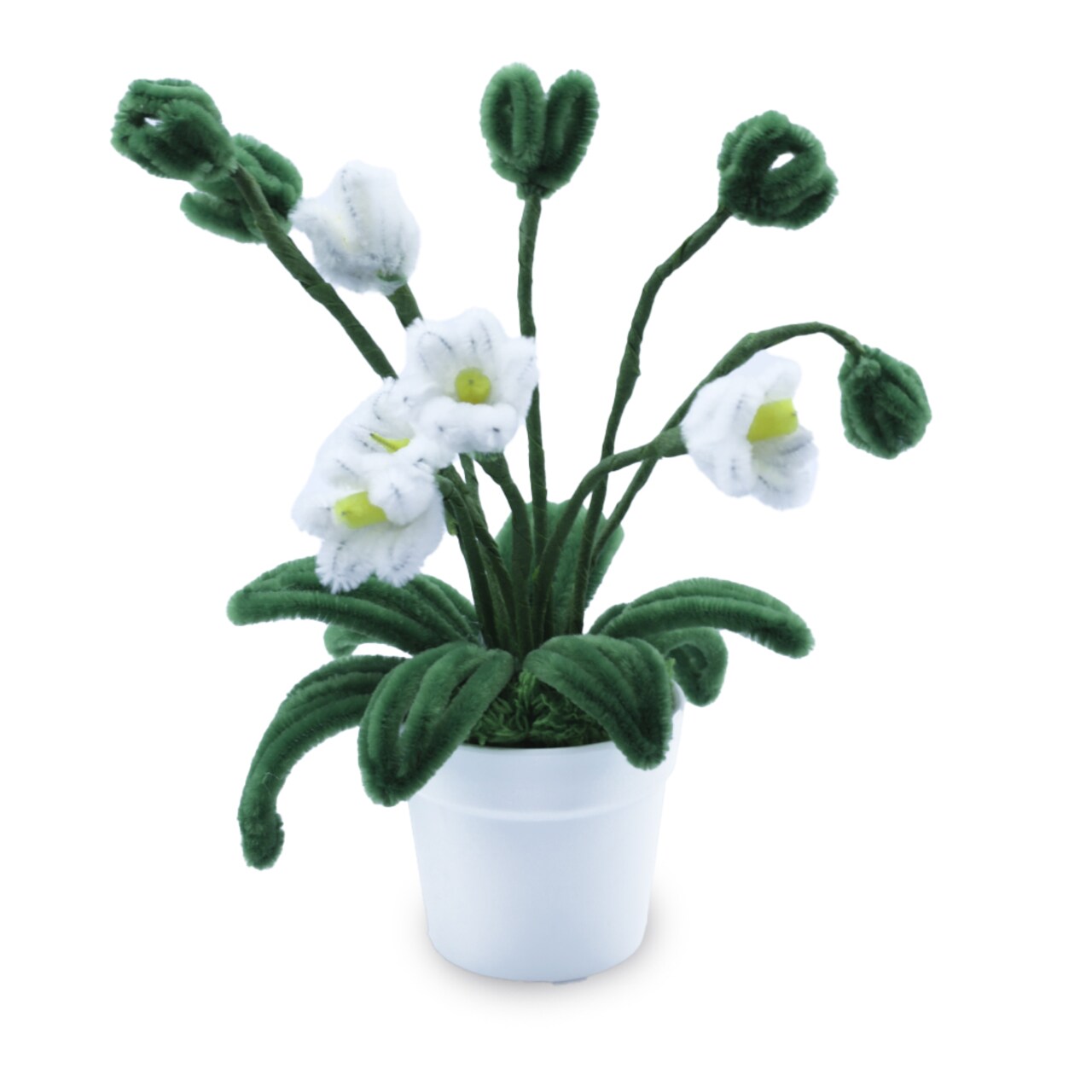 Angels Craft Twist Art Florals DIY Chenille Flower Kit – Pipe Cleaner Craft Kit for Teens & Adults | Flowers, Plants & Decorative Styles | Multiple Designs | Ages 14+